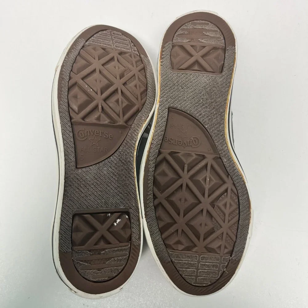 Converse SIZE 7 Women’s Low Top Gray Canvas Sneakers Lace Up - Picture 10 of 10